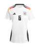 Günstige Deutschland Joshua Kimmich #6 Heimtrikot Damen EM 2024 Kurzarm